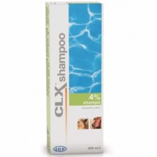 CLX Shampoo 4% con clorhexidina