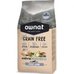 Ownat Just Grain Free Adult Lamb Perro