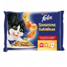 Purina Felix Sensation Gelatinas Selección de Carnes