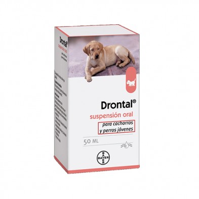 Clásico Actor brumoso Pastillas Drontal Cachorros Suspensión Oral - Farma Higiene