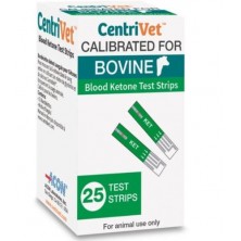 Tiras reactivas centrivet para la cetosis en Bovino 25 Uds