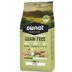 Ownat Grain Free Prime Adult Chicken & Turkey Gatos