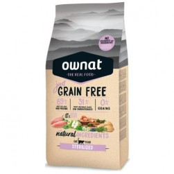 Ownat Just Grain Free Sterilized Gatos