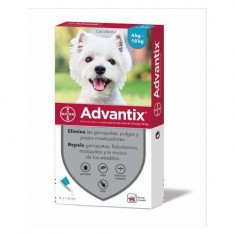 Pipetas ADVANTIX para perros de 4-10 kg