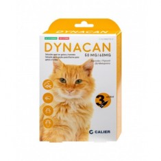 Dynacan Gatos 3 Pipetas Antiparasitarias para Gatos y Hurones