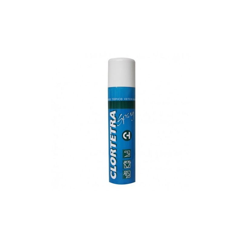 Clortetra Spray 335 ml. Clortetraciclina en Aerosol