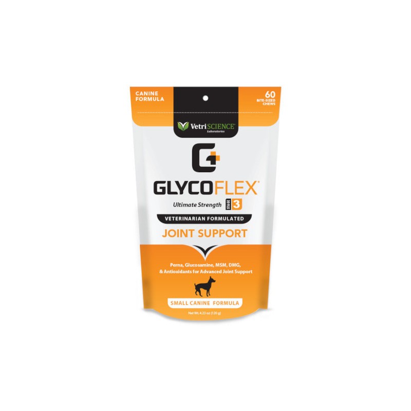 Glycoflex III condroprotector y antiinflamatorio 60 chews