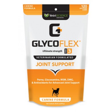 Glycoflex III condroprotector y antiinflamatorio 120 chews