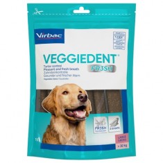 Snacks Veggiedent Fr3sh® para la salud bucodental