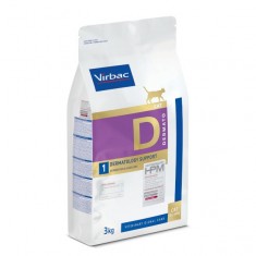 Virbac Dermatology Support Cat. Pienso dermatológico