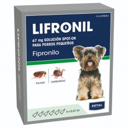 Lifronil pipeta spot-on gatos y perros