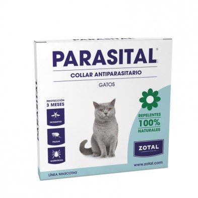 Collar Antiparasitario para Gatos Parasital para gatos.