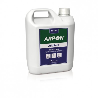 Arpon Alfasect insecticida instalaciones ganaderas