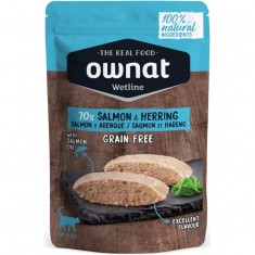 Ownat Wetline Grain Free Salmón y Arenque para gatos