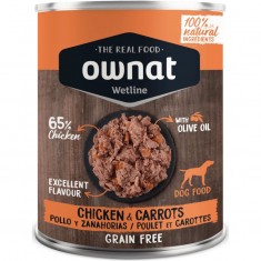 Ownat Wetline Grain Free Chicken & Carrots