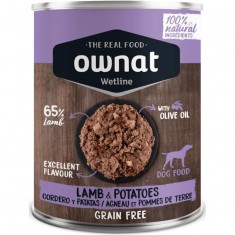 Ownat Wetline Grain Free Cordero y Patatas para perros