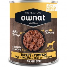 Ownat Wetline Grain Free Pavo y Calabaza para perros