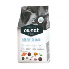 Pienso Hidrolizado Ownat Dog Care Dermatologic. En formatos de 3 kg y 10 kg