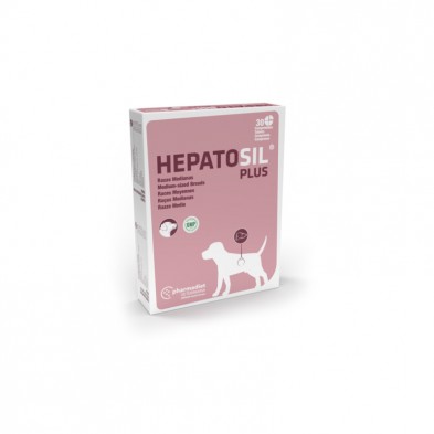 Hepatosil plus hepatopatías razas medianas 30 comprimidos