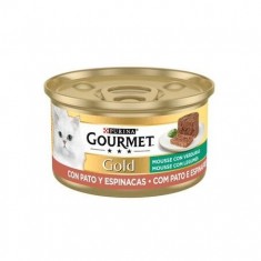 Purina Gourmet Gold Mousse Con Pato y Espinacas