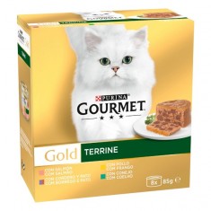 Purina Gourmet Gold Terrine Pack Surtido Gatos