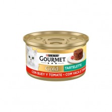 Purina Gourmet Gold Tartelette con Buey y Tomate