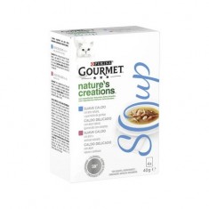 Purina Gourmet Crystal Soup Atún Natural y Gambas