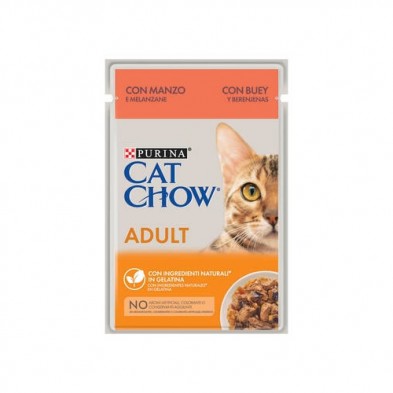 Comida húmeda para gatos Cat Chow adultos esterilizados sabor