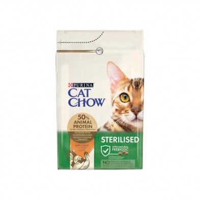 Cat Chow Esterilizado Con Pavo Gatos