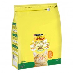 Friskies Gatos de Interior con Pollo y Verduras