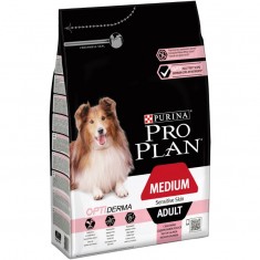 Purina Pro Plan Medium Optiderma Sensitive Skin Salmón