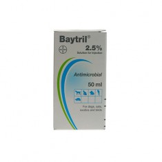 Antibiótico inyectable multiespecie Baytril