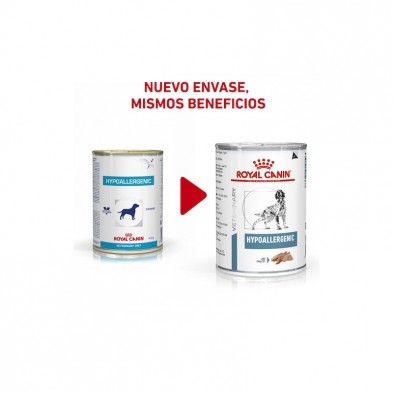 Royal Canin Veterinary Canine Hypoallergenic Paté Perros
