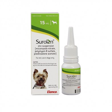 Otitis externas perros y Surolan - Farma Higiene