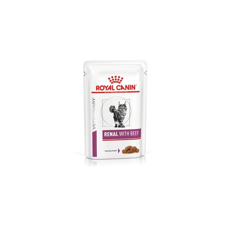 Royal Canin Veterinary Feline Renal with Beef