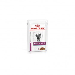 Royal Canin Veterinary Feline Renal with Fish en salsa