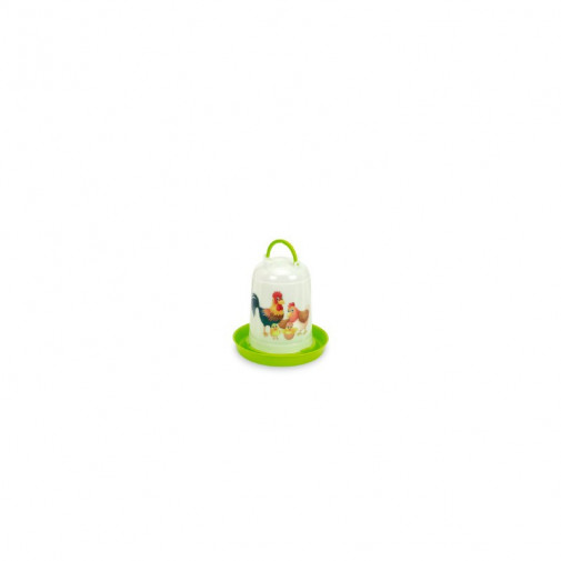 Bebedero para aves Eco de Gaun - 3L y 5L en colores rojo y verde