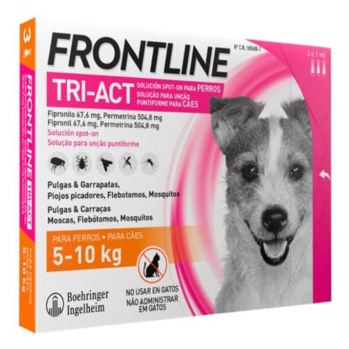 Frontline Tri-act Pipetas antiparasitarias