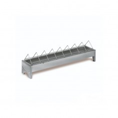 Comedero metálico pollitos Gaun 50 cm galvanizado