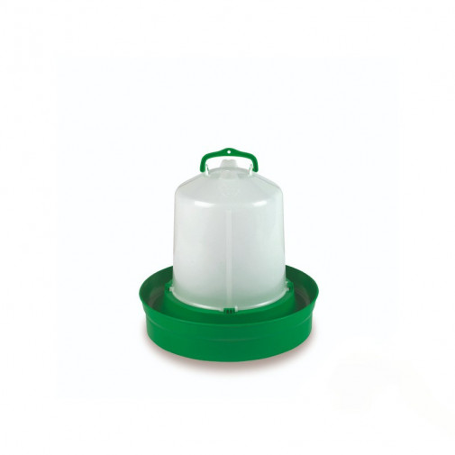 Bebedero Premium Base Profunda Gaun 8 litros verde