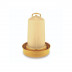 Bebedero Premium Base Profunda Gaun 12 litros oro