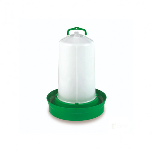 Bebedero Premium Base Profunda Gaun 12 litros verde