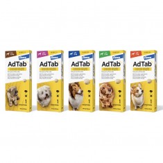 AdTab Comprimidos Masticables Antiparasitarios perros