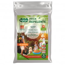 Pack Zip Repelente Mosquitos Bacterisan