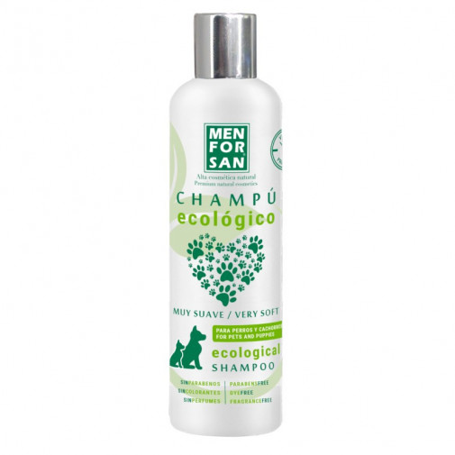 Champú Ecológico Muy Suave perros y cachorros Menforsan
