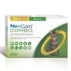 Nexgard Combo 2.5 kg - 7.5 kg 3 pipetas