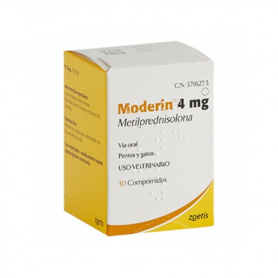 Moderin 30 comprimidos 4 mg