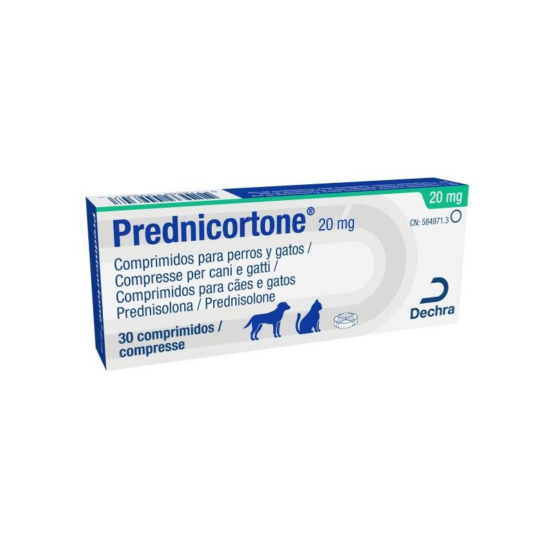 Prednicortone comprimidos 20 mg