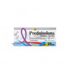 Prednisolona comprimidos 20 mg