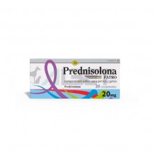 Prednisolona comprimidos 20 mg